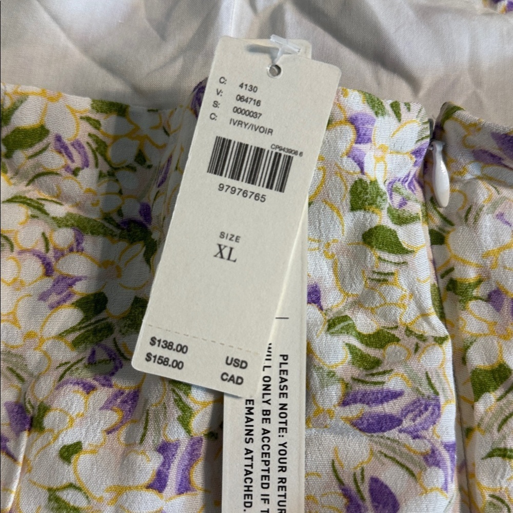 NWT! Anthropologie Maeve Sleeveless Halter Mini Dress - Size XL 🐸 - Picture 8 of 8